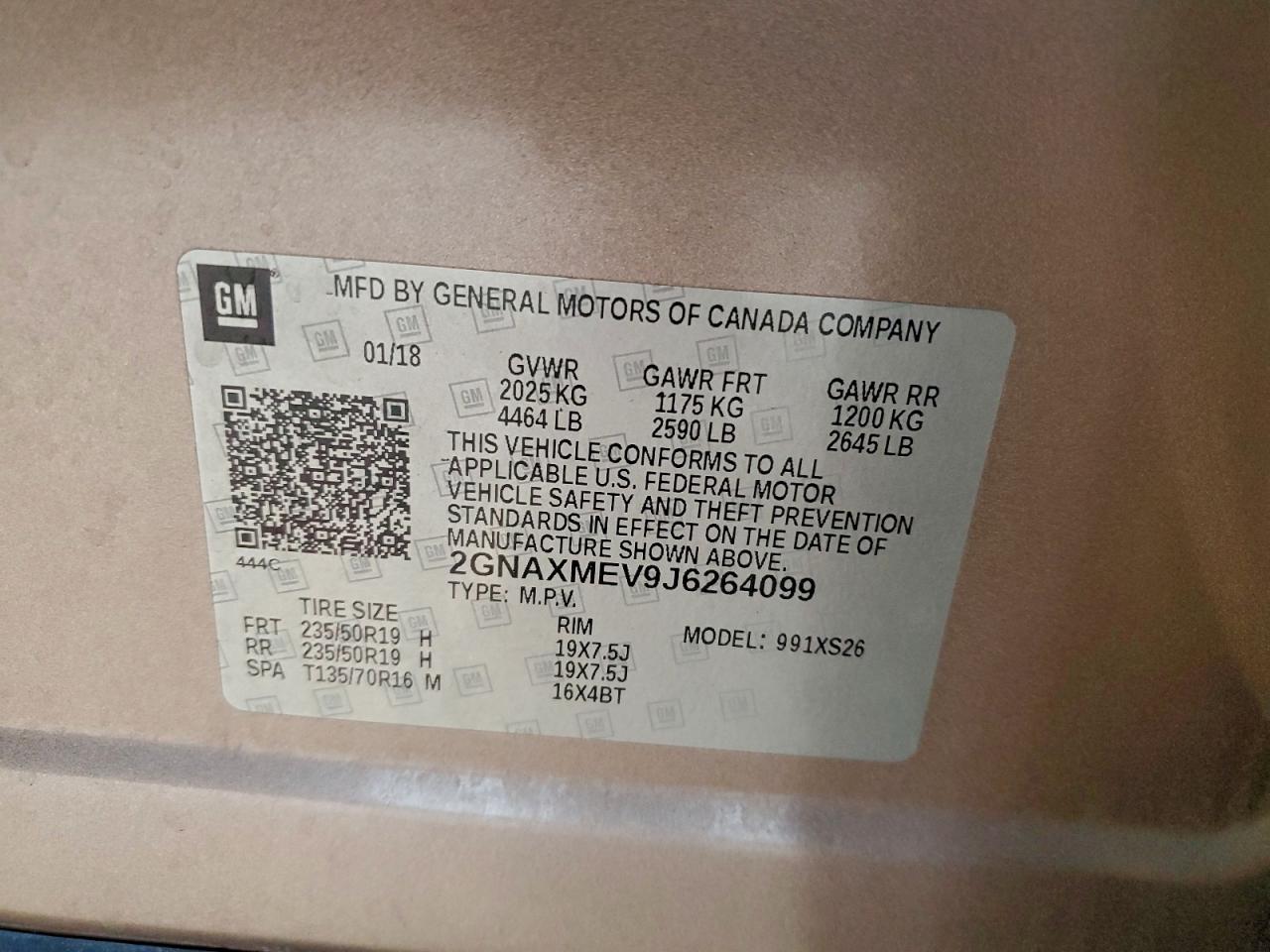 CHEVROLET EQUINOX PREMIER