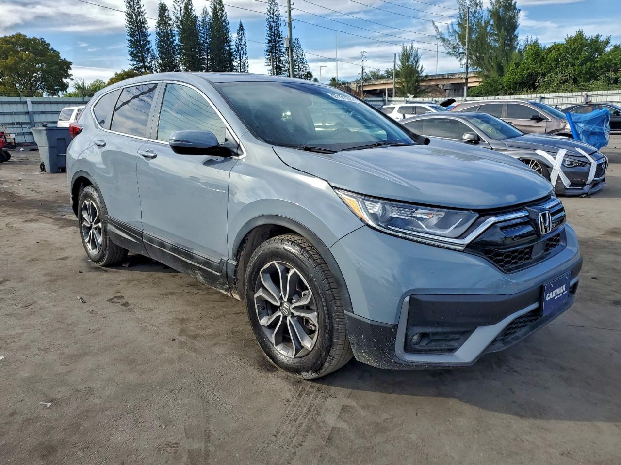 Lot #3312646160 2021 HONDA CR-V EX