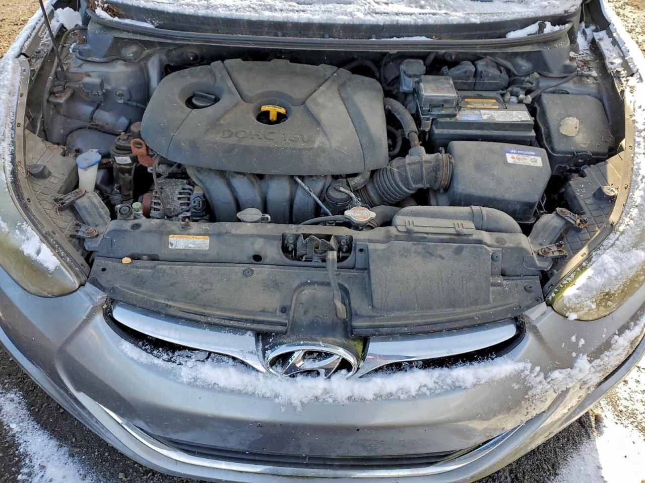 Lot #3316721410 2011 HYUNDAI ELANTRA GL