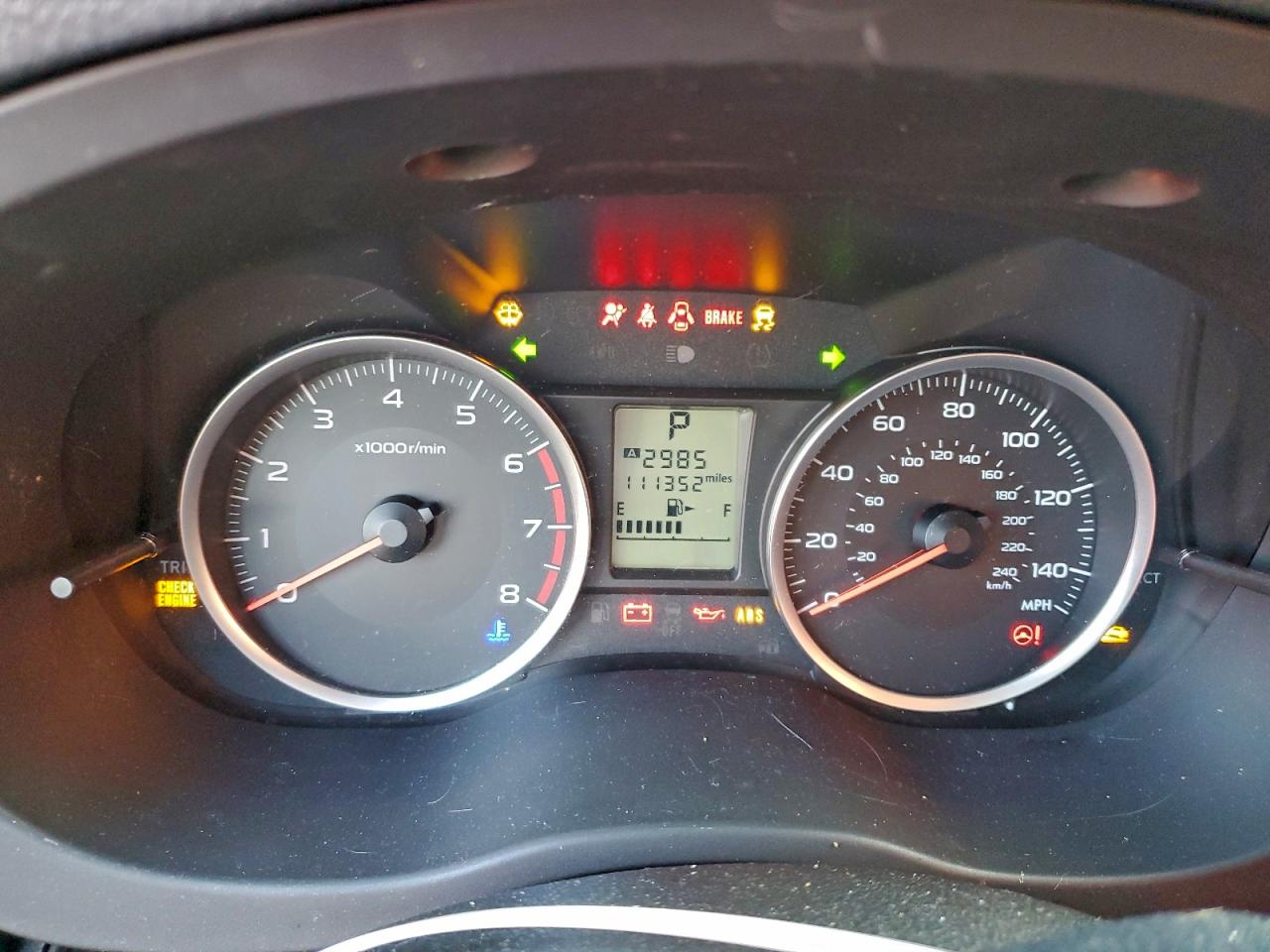 SUBARU FORESTER 2.5I