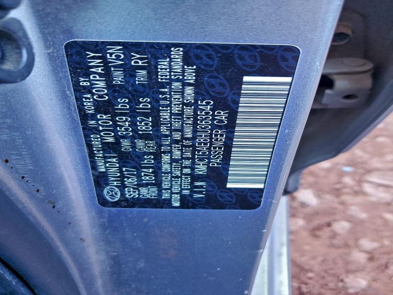 2017 HYUNDAI ACCENT SE #3305428430