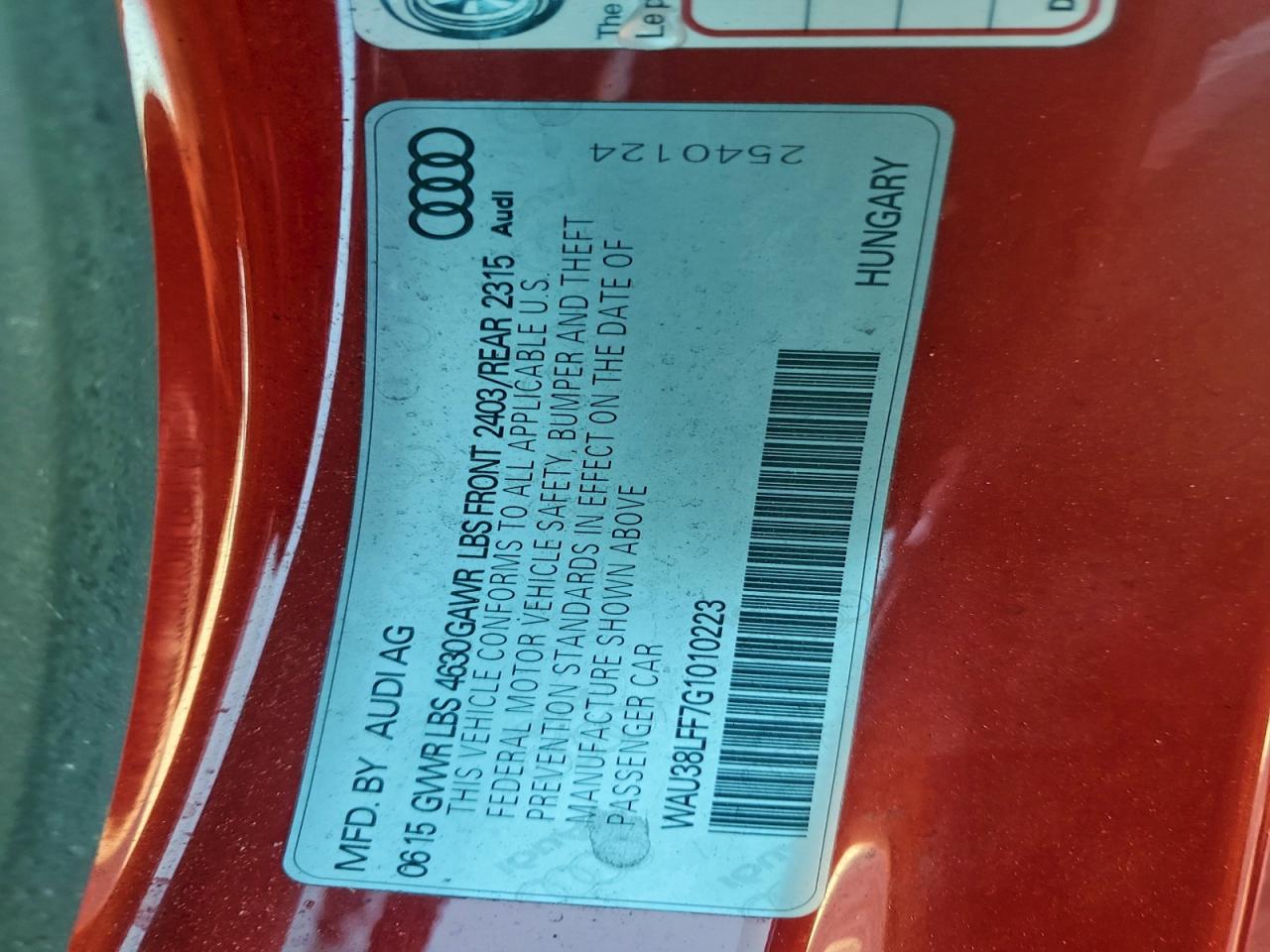 AUDI A3 PREMIUM PLUS