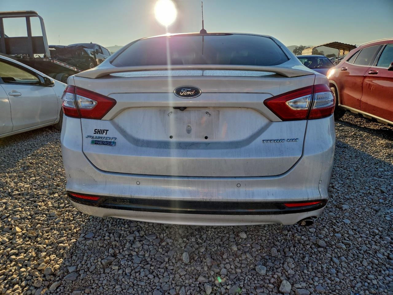 Lot #3318016543 2014 FORD FUSION TIT