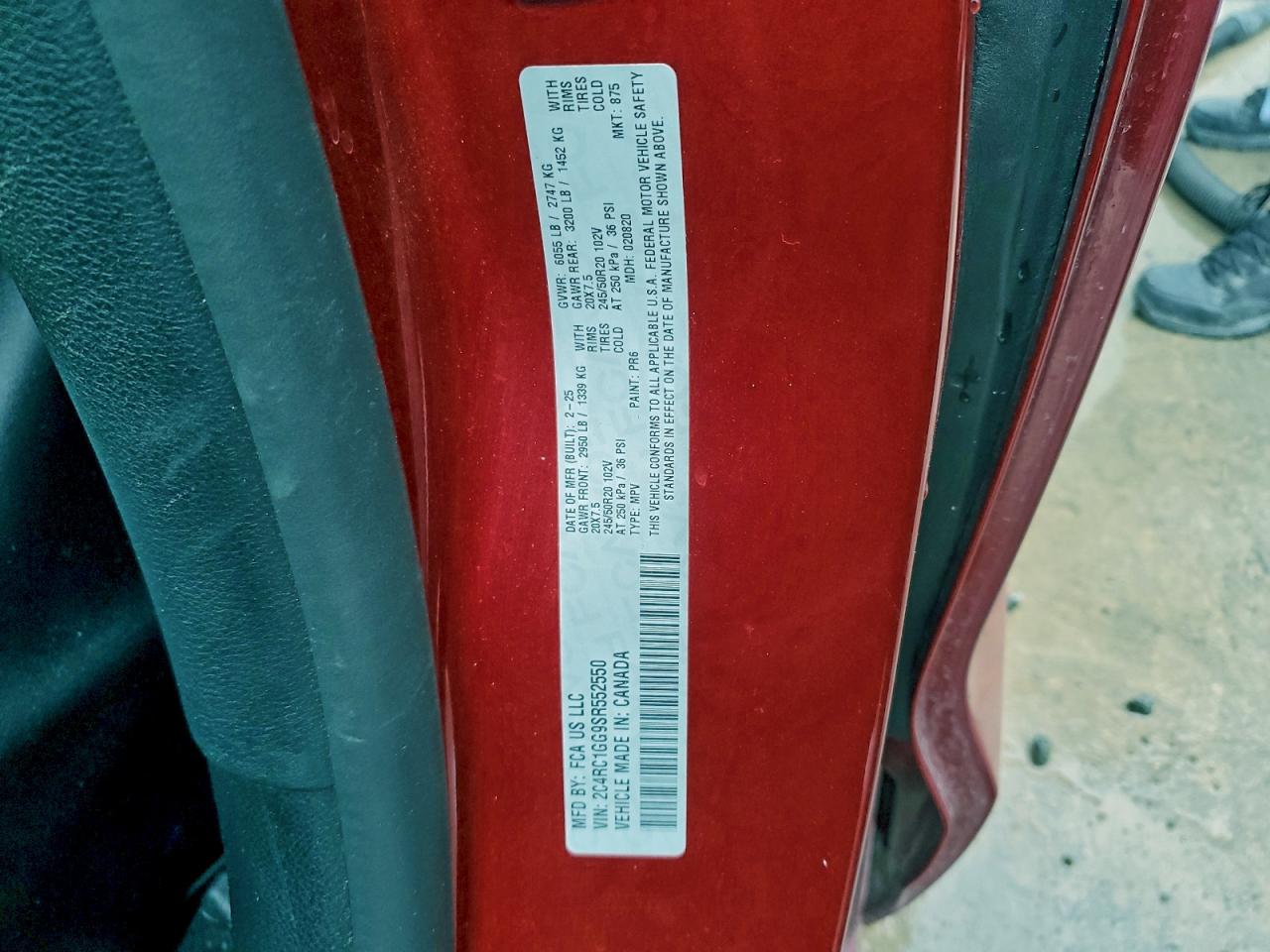 CHRYSLER PACIFICA LIMITED