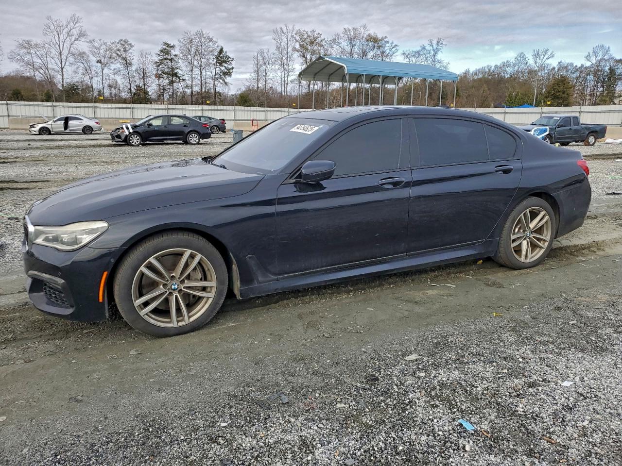 Lot #3303656927 2016 BMW 750 XI