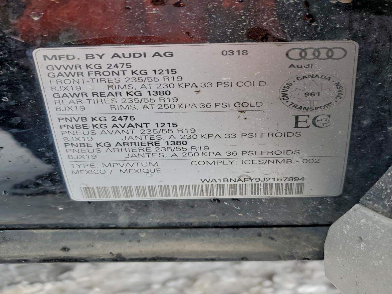 AUDI Q5 PREMIUM PLUS