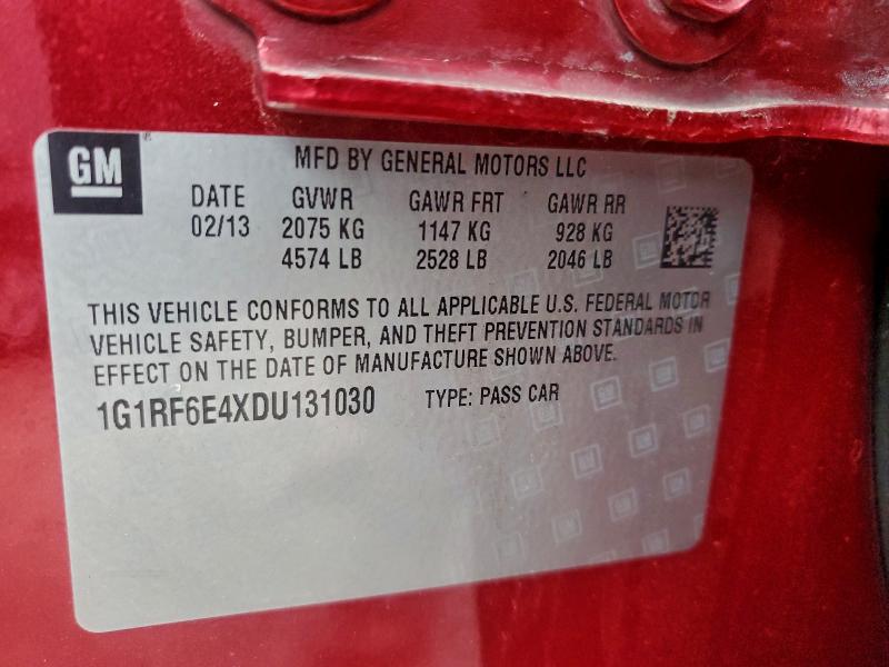 2013 CHEVROLET VOLT #3304519469