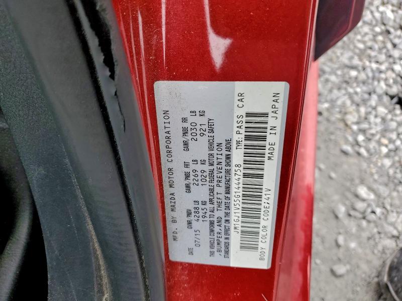 2016 MAZDA 6 TOURING #3310326074