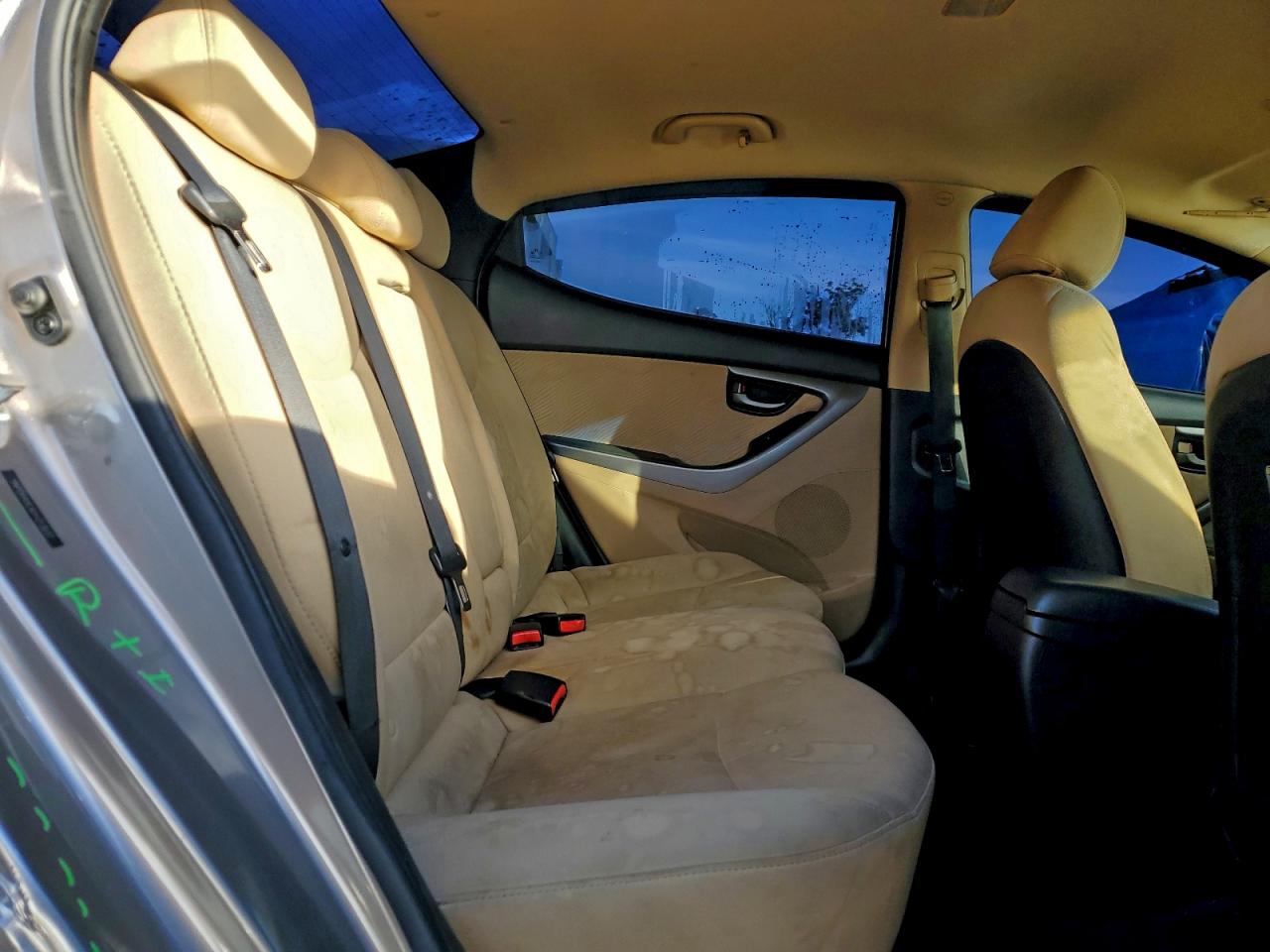 Lot #3315909137 2013 HYUNDAI ELANTRA GL