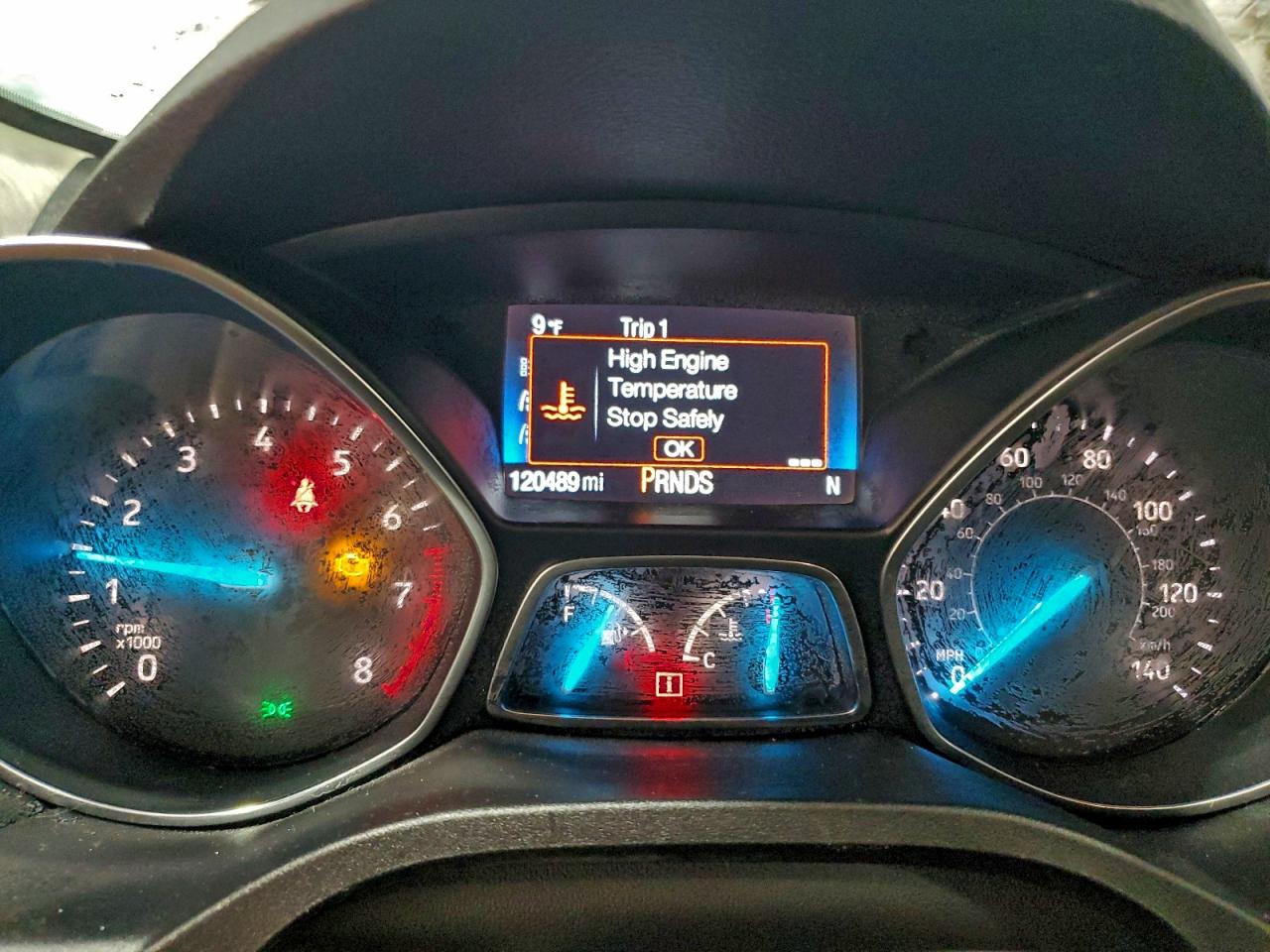 Lot #3315897114 2018 FORD ESCAPE SE