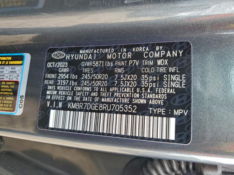 2024 HYUNDAI PALISADE C #3305609782