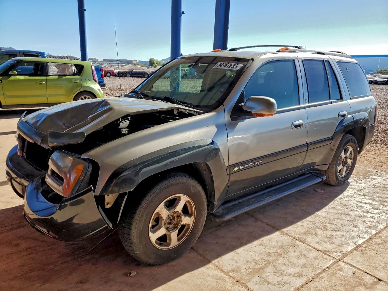 Lot #3317995902 2003 CHEVROLET TRAILBLAZE