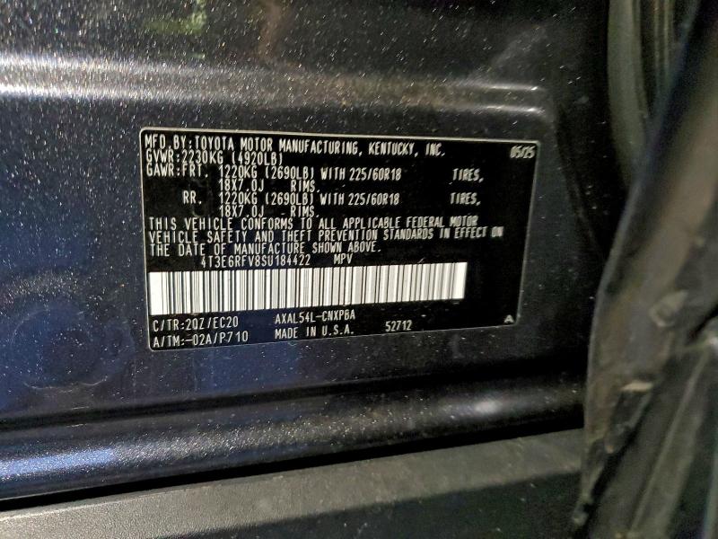 2025 TOYOTA RAV4 #3302870895