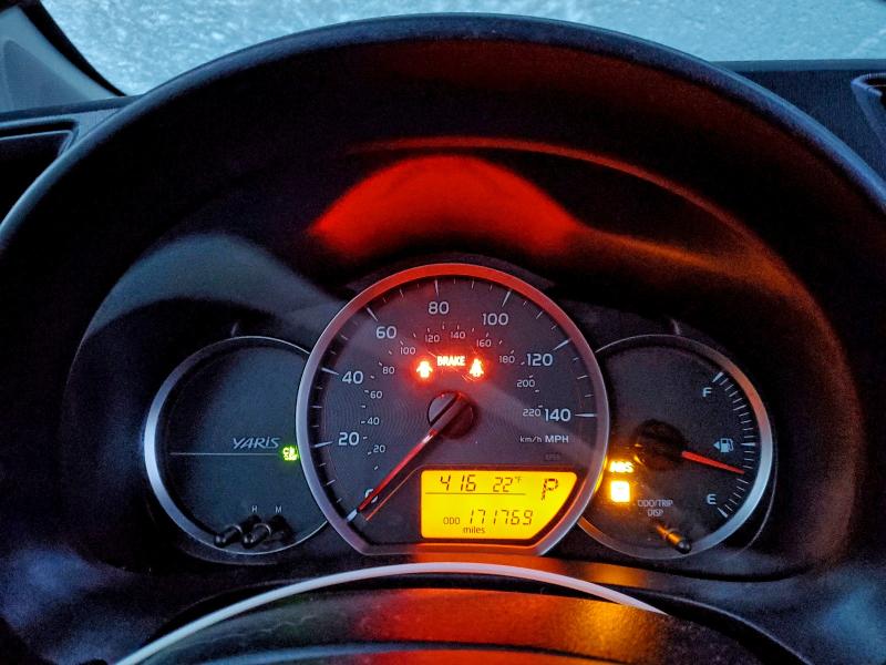 2012 TOYOTA YARIS #3312387122