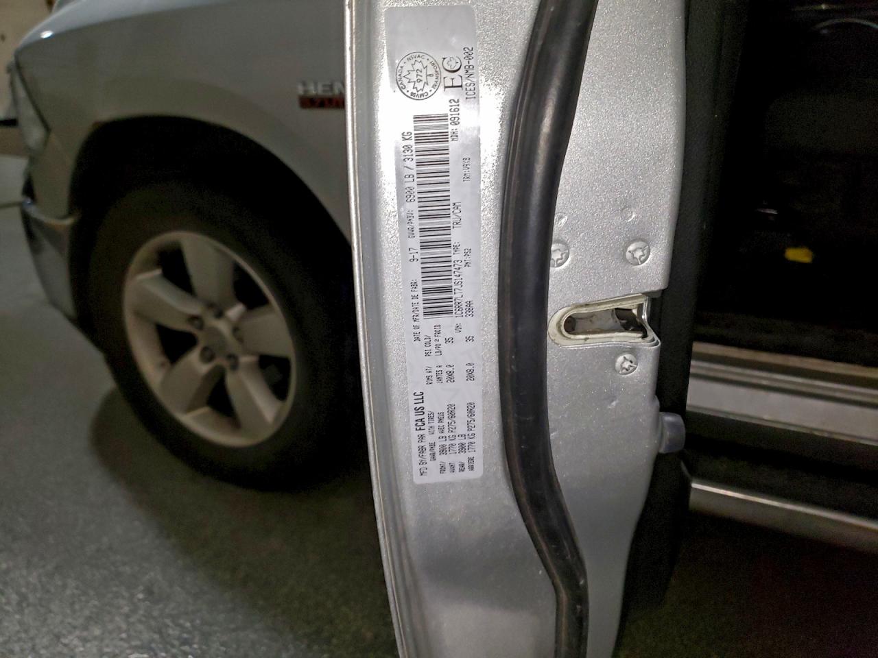 Lot #3318938925 2018 RAM 1500 SLT