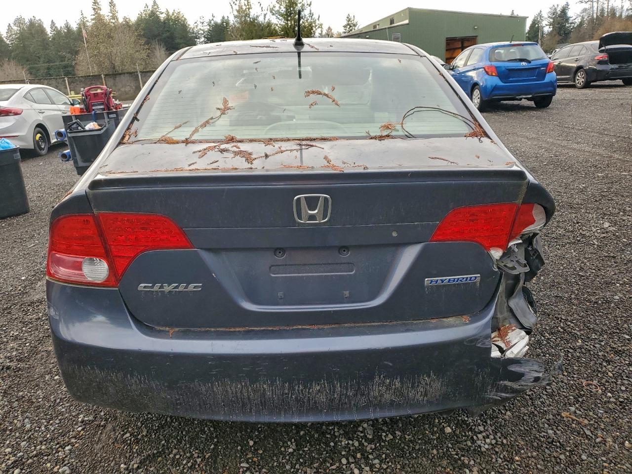 Lot #3315919093 2007 HONDA CIVIC HYBR