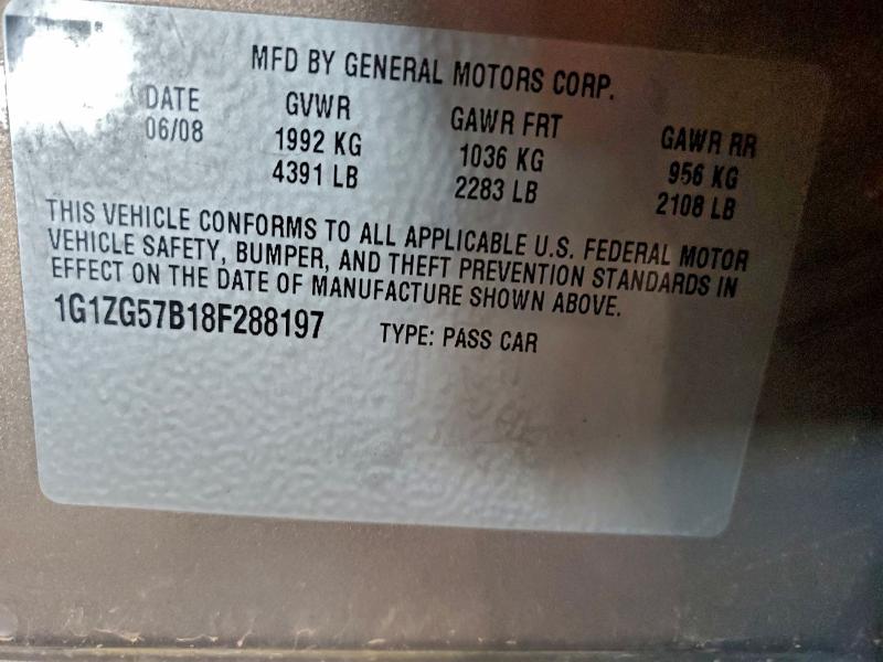 2008 CHEVROLET MALIBU LS #3310664747