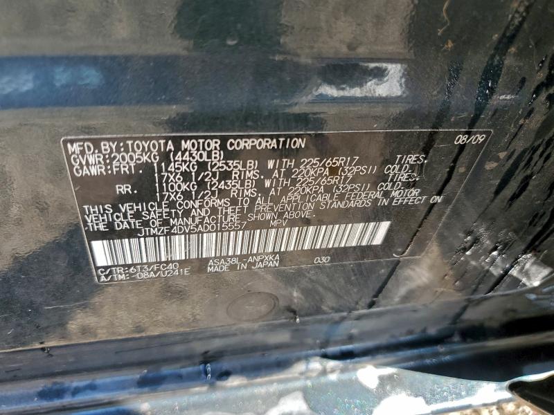 2010 TOYOTA RAV4 #3304655917