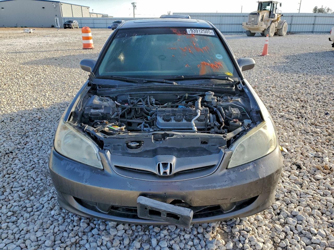 Lot #3310454301 2005 HONDA CIVIC EX
