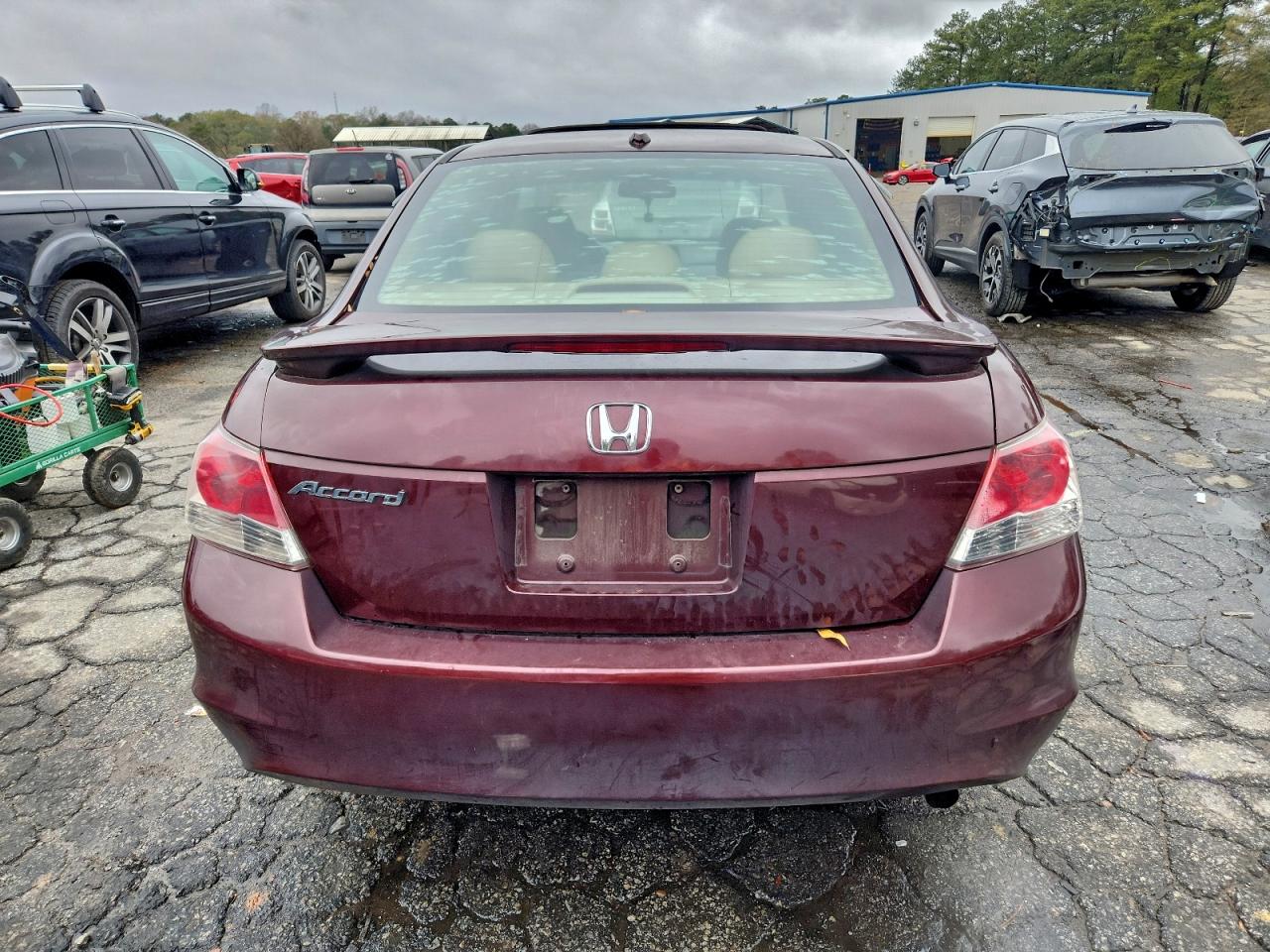 Lot #3308366273 2008 HONDA ACCORD EXL
