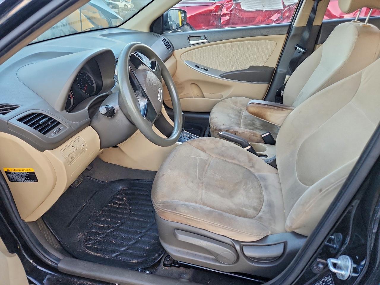 Lot #3311565248 2013 HYUNDAI ACCENT GLS