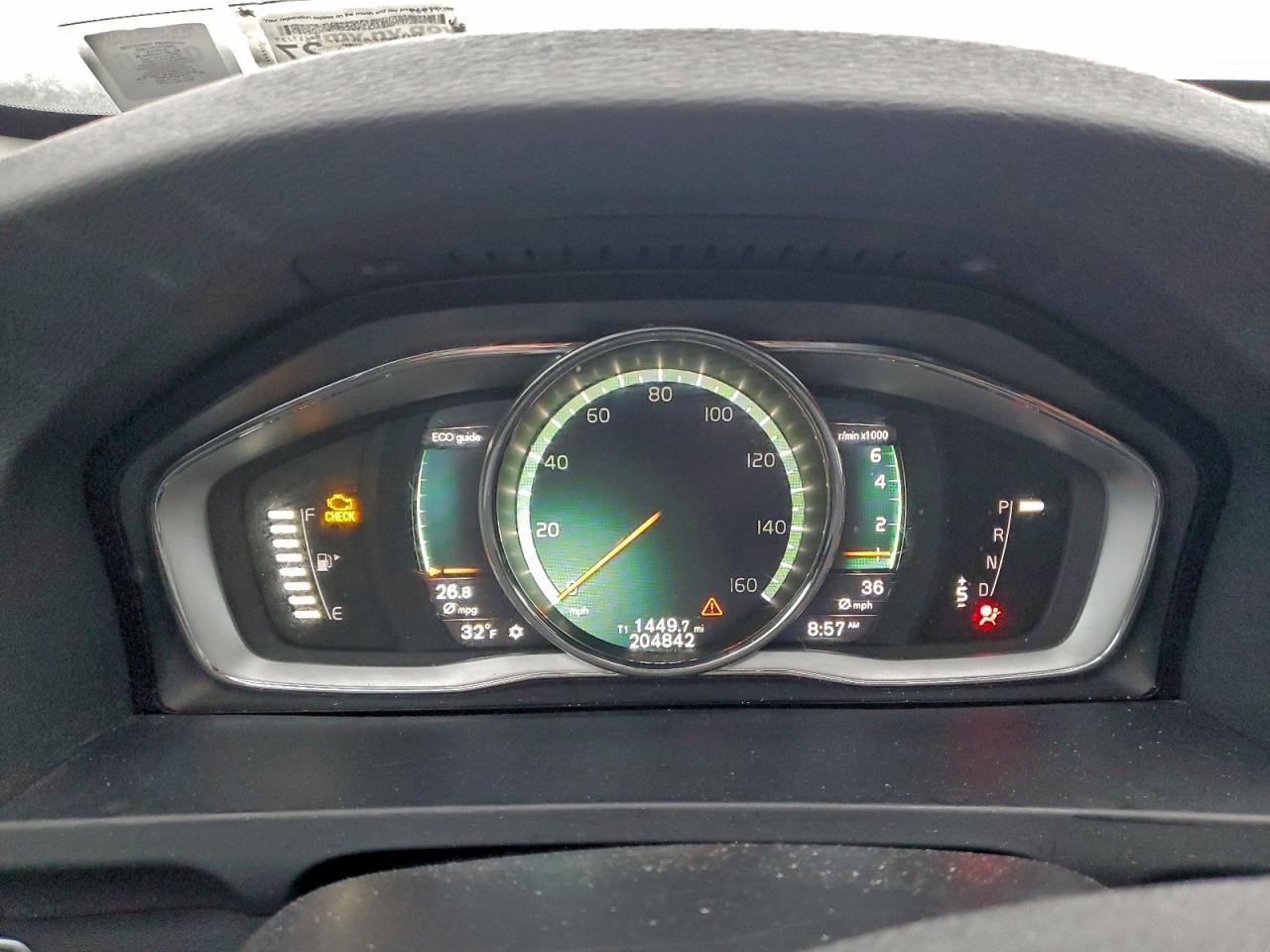 Lot #3311705238 2018 VOLVO V60 CROSS