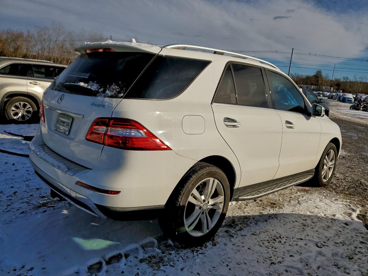 Lot #3316737406 2015 MERCEDES-BENZ ML 350 4MA