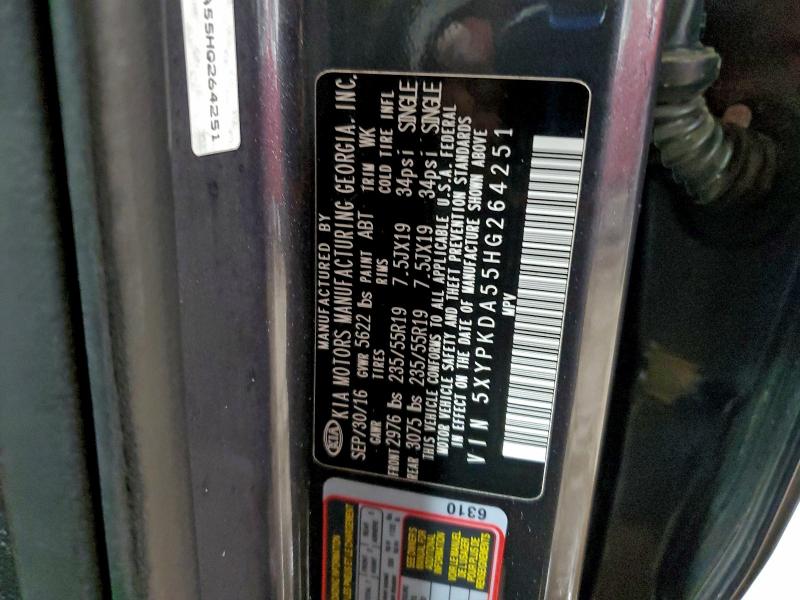 2017 KIA SORENTO SX #3309357971