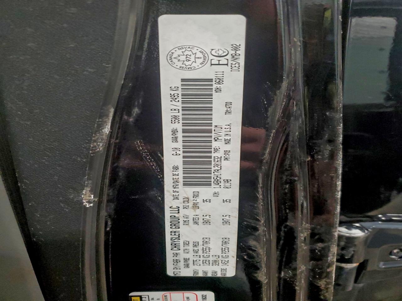 JEEP WRANGLER SAHARA