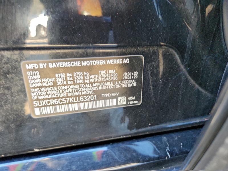 2019 BMW X5 XDRIVE4 #3318873017