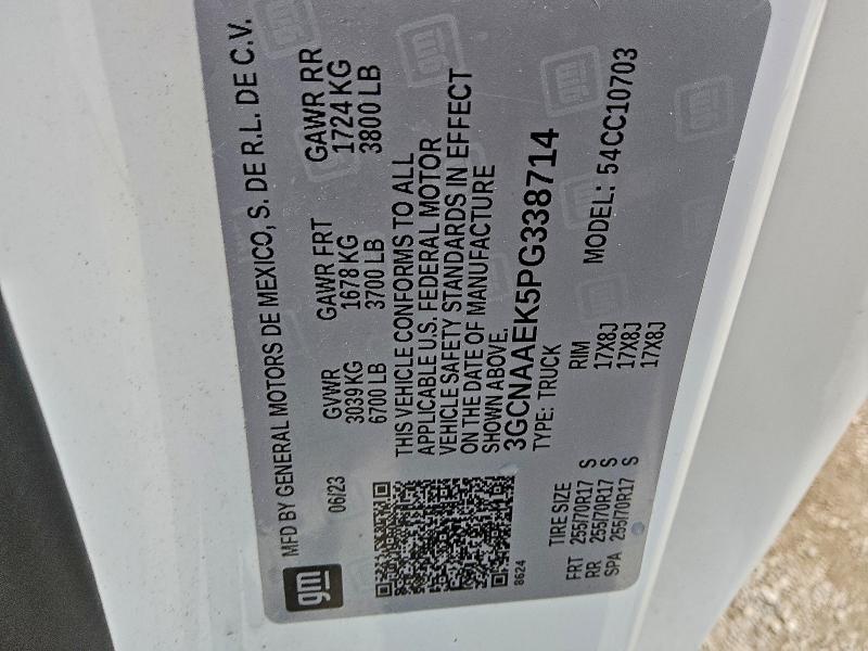 2023 CHEVROLET SILVERADO #3310443295