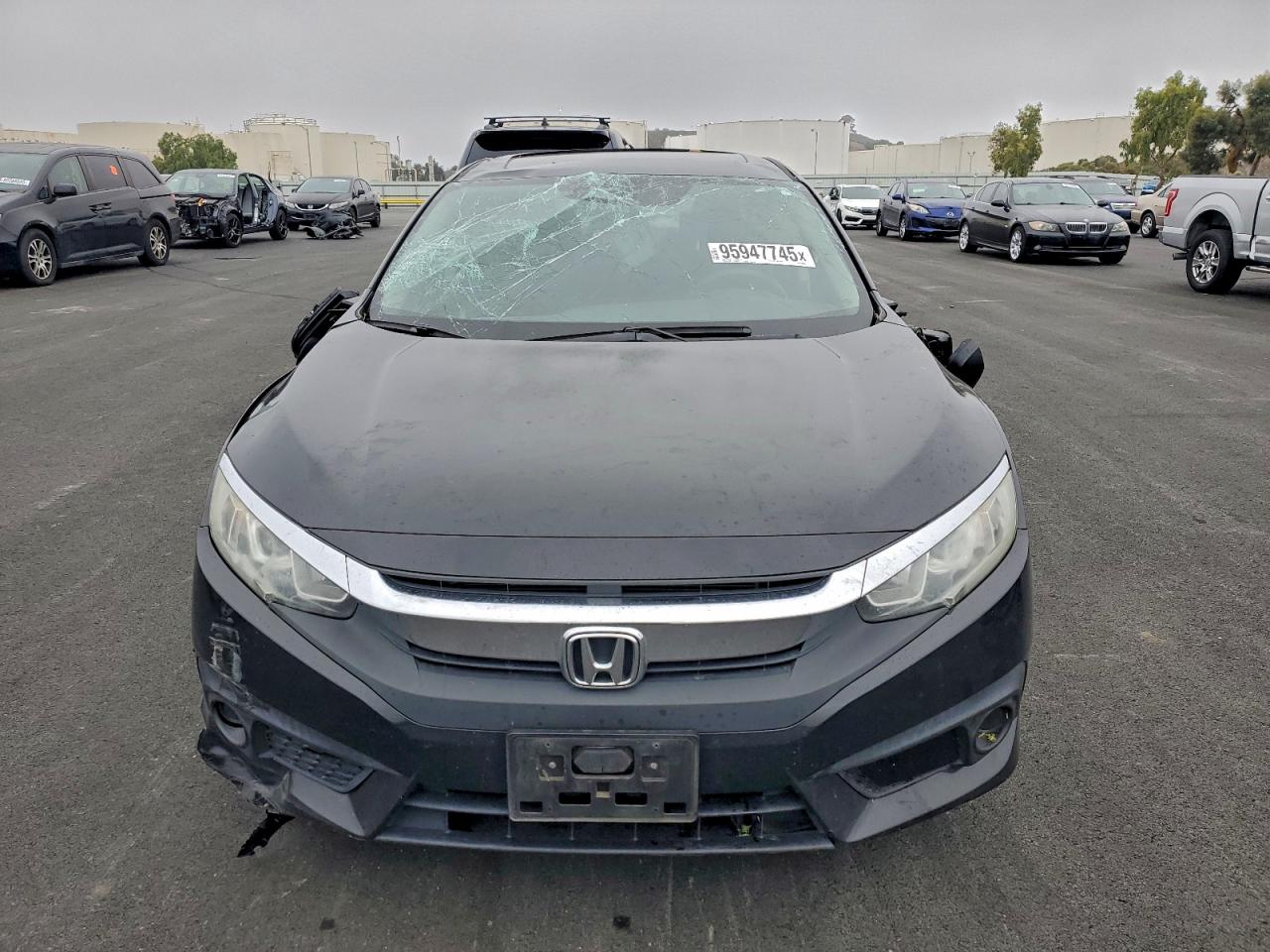 Lot #3311666236 2016 HONDA CIVIC EX