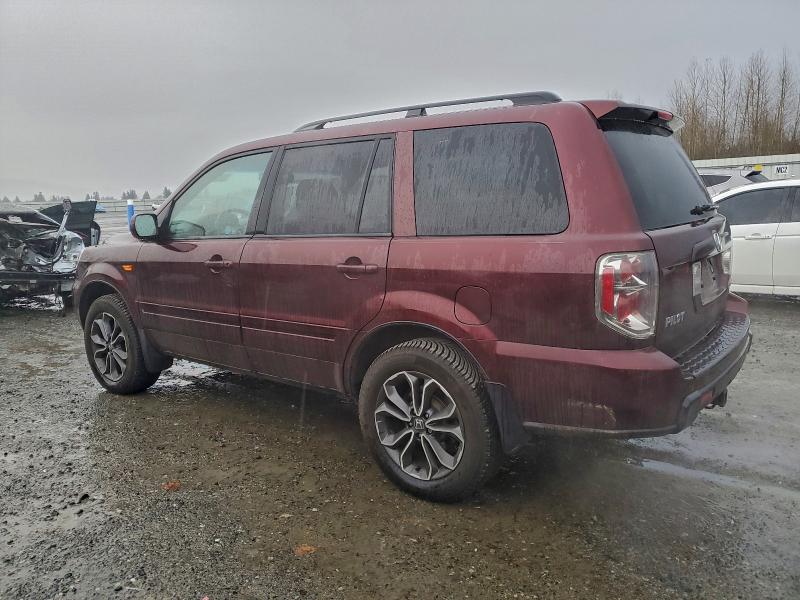 2007 HONDA PILOT EXL #3302664010