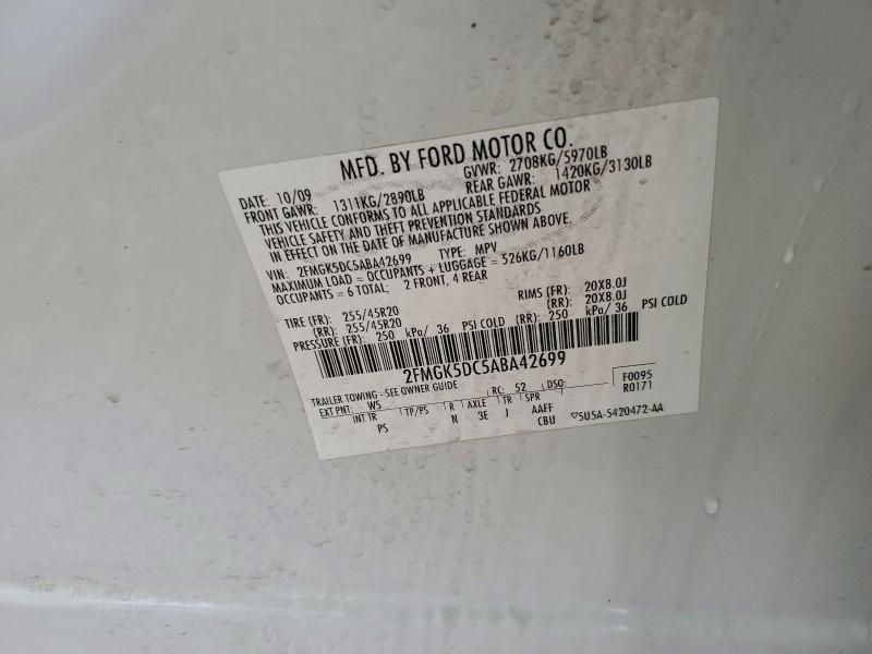 2010 FORD FLEX LIMIT #3304645963