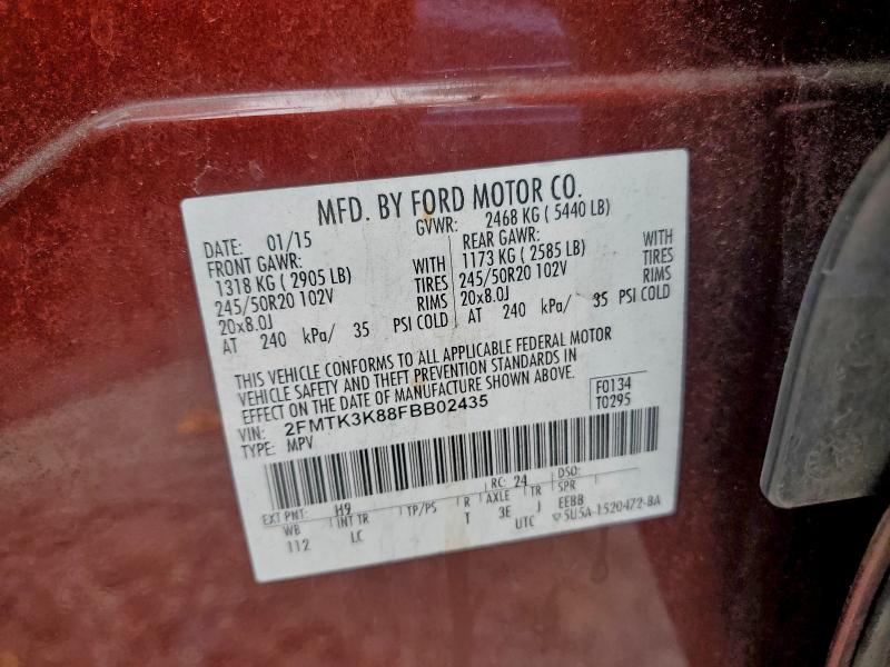 2015 FORD EDGE TITAN #3310326080