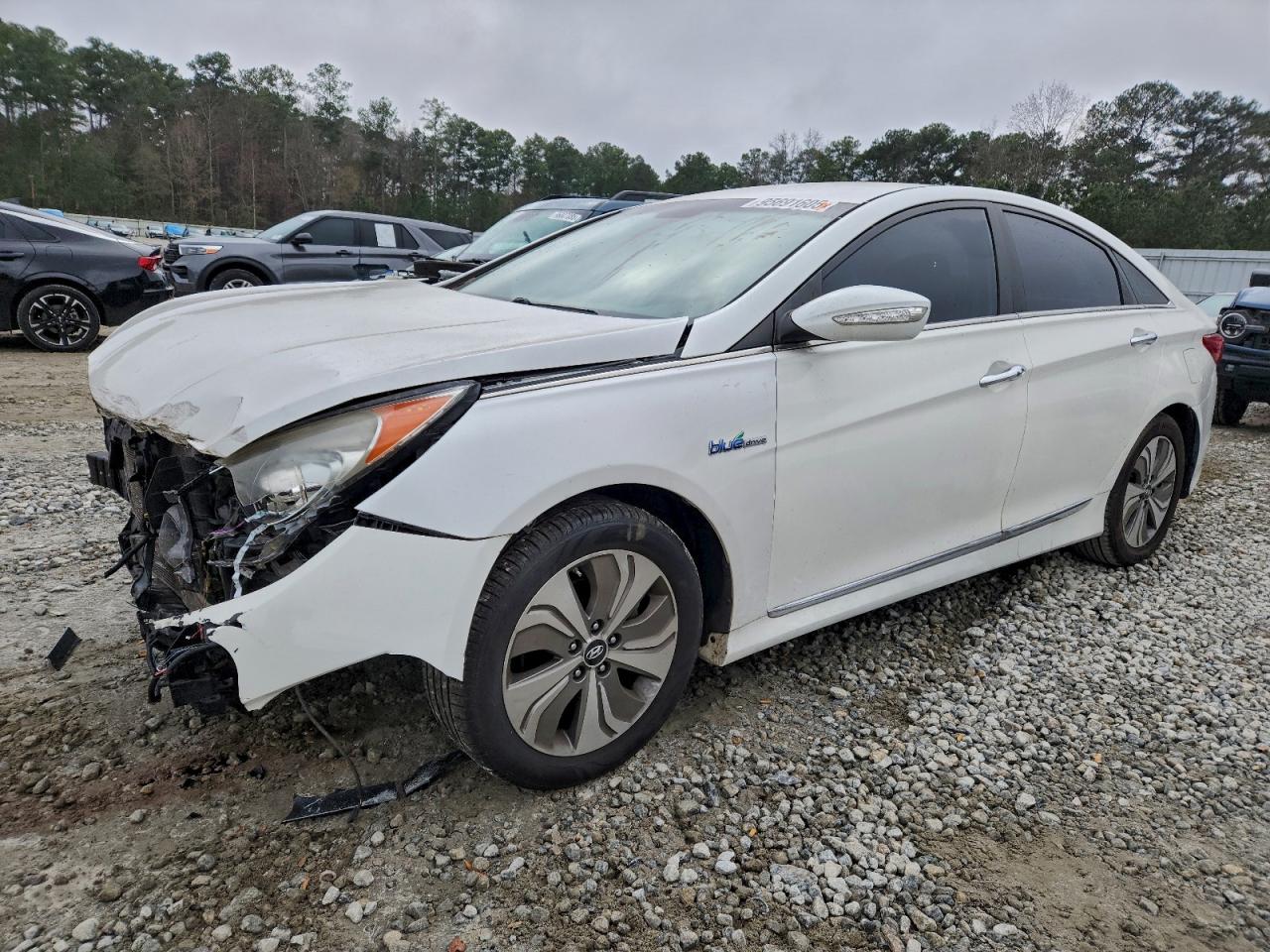 Lot #3309278625 2015 HYUNDAI SONATA HYB