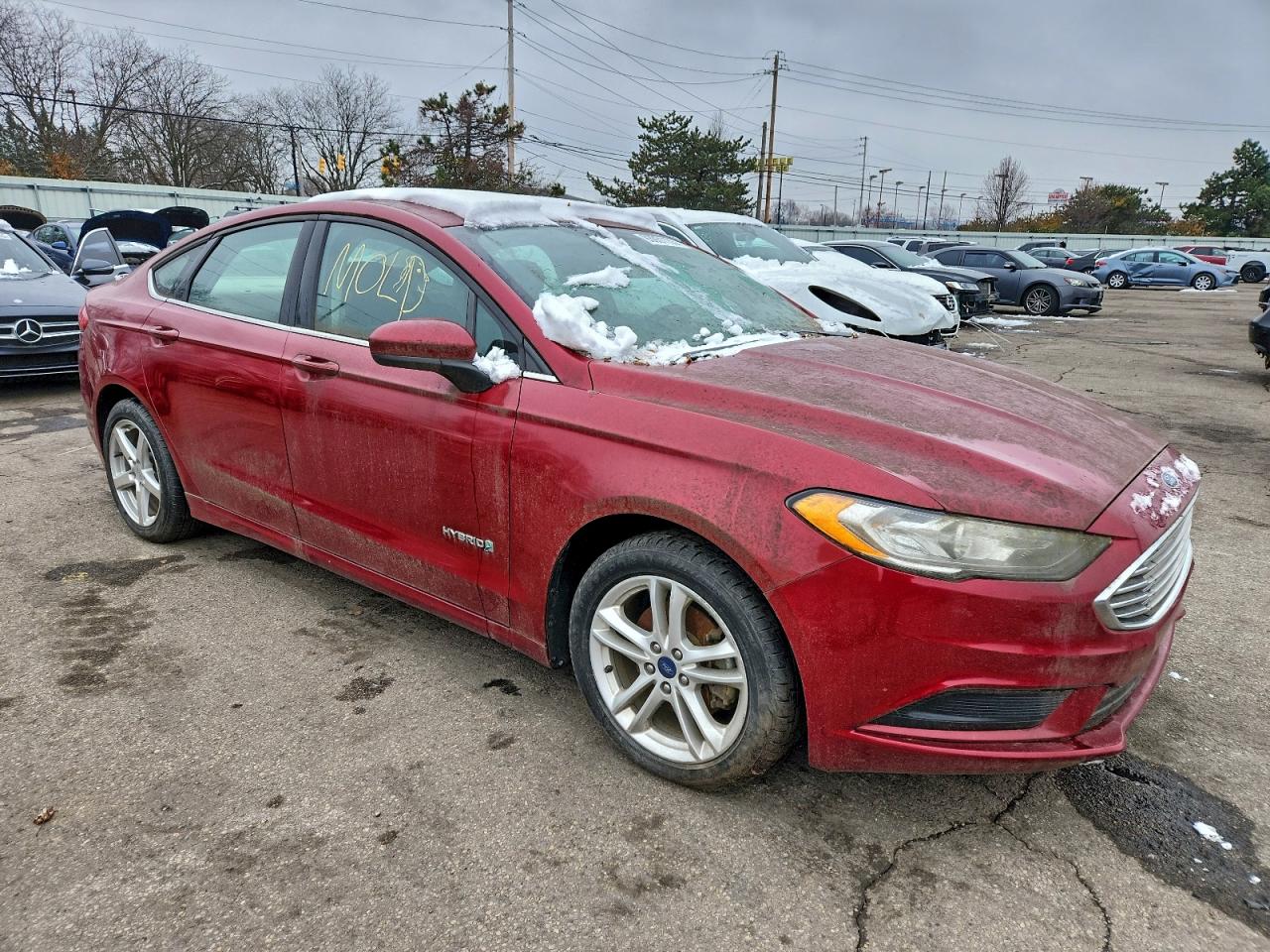Lot #3308311228 2018 FORD FUSION SE