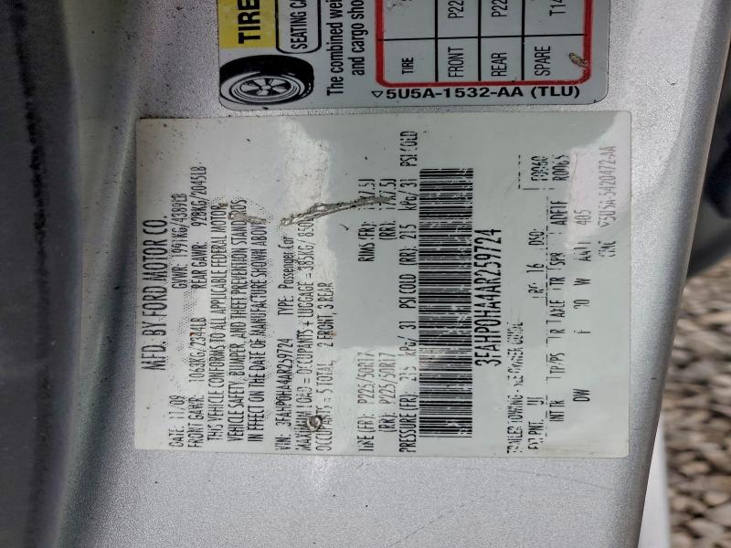 2010 FORD FUSION SE #3305355325