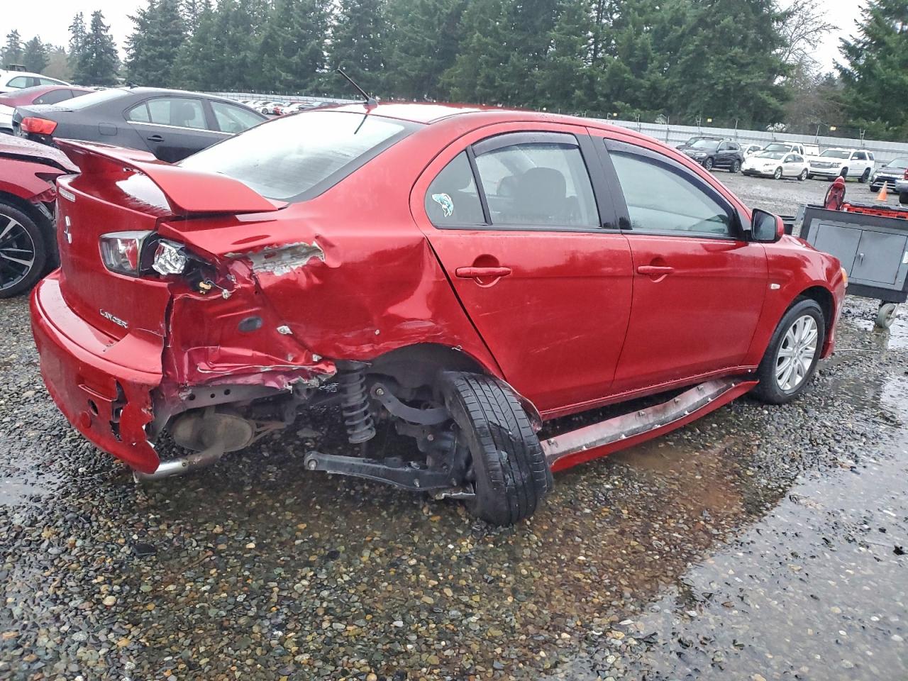 Lot #3319237727 2011 MITSUBISHI LANCER ES/