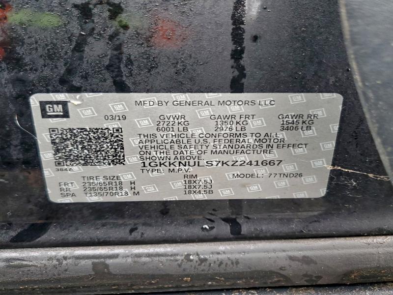 2019 GMC ACADIA SLT #3318906934