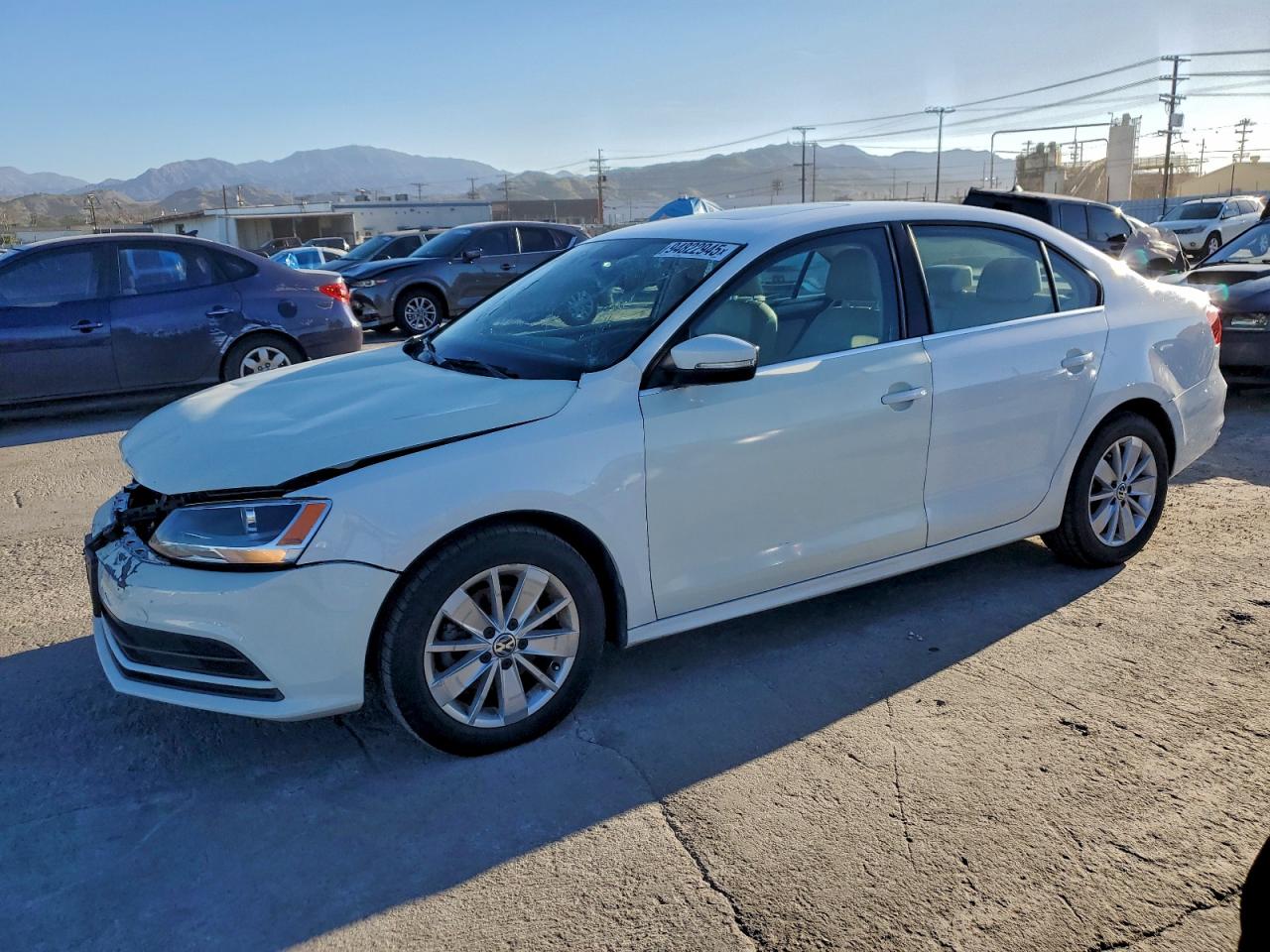 Lot #3309605606 2016 VOLKSWAGEN JETTA SE