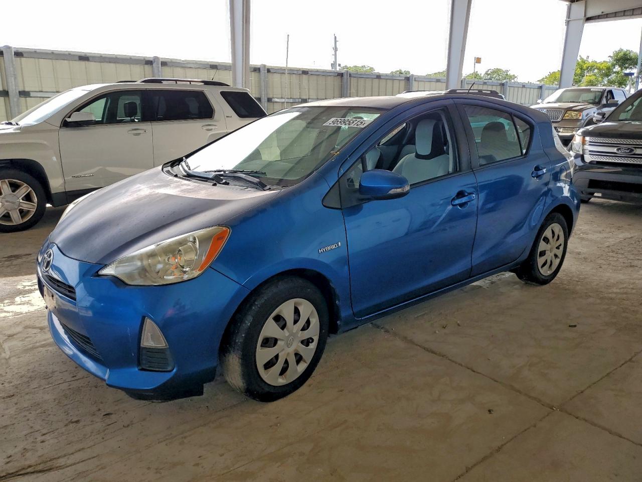 Lot #3316803401 2012 TOYOTA PRIUS C