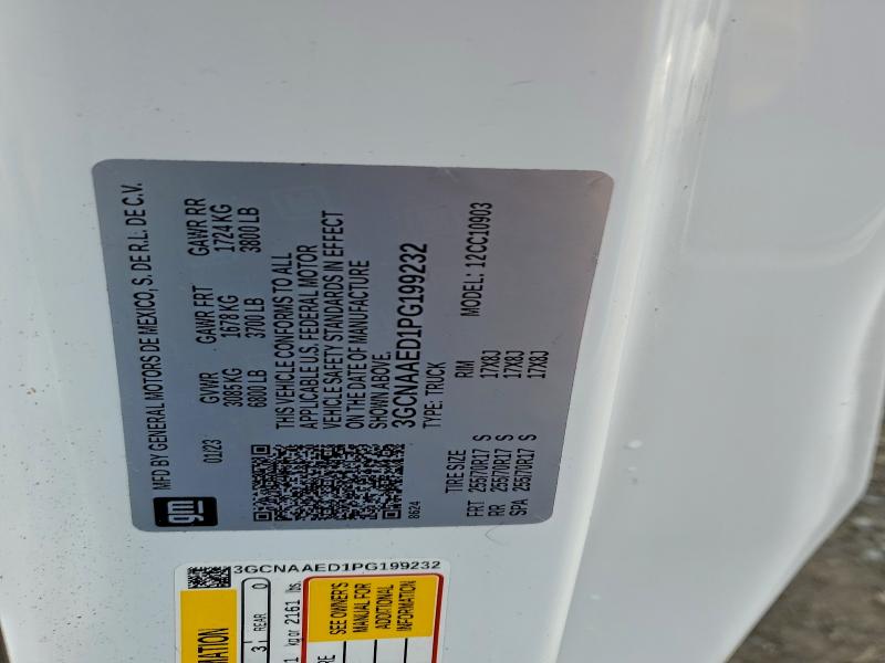 2023 CHEVROLET SILVERADO #3301923446