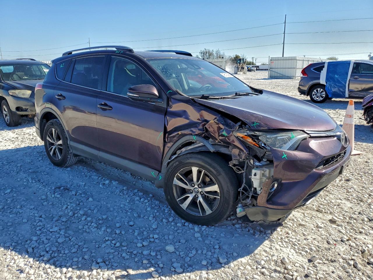 Lot #3317186147 2017 TOYOTA RAV4 XLE