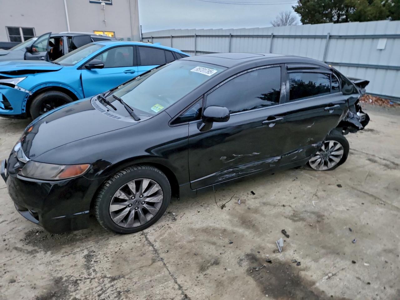 Lot #3317782099 2009 HONDA CIVIC EX