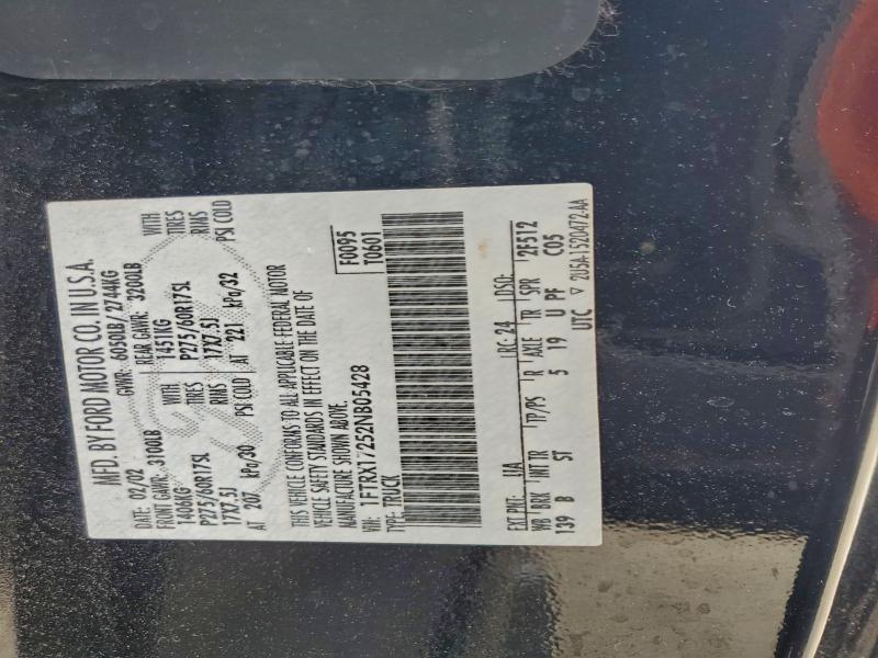 2002 FORD F150 #3308280157