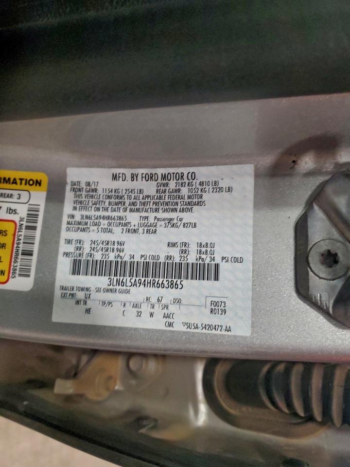 LINCOLN MKZ PREMIERE