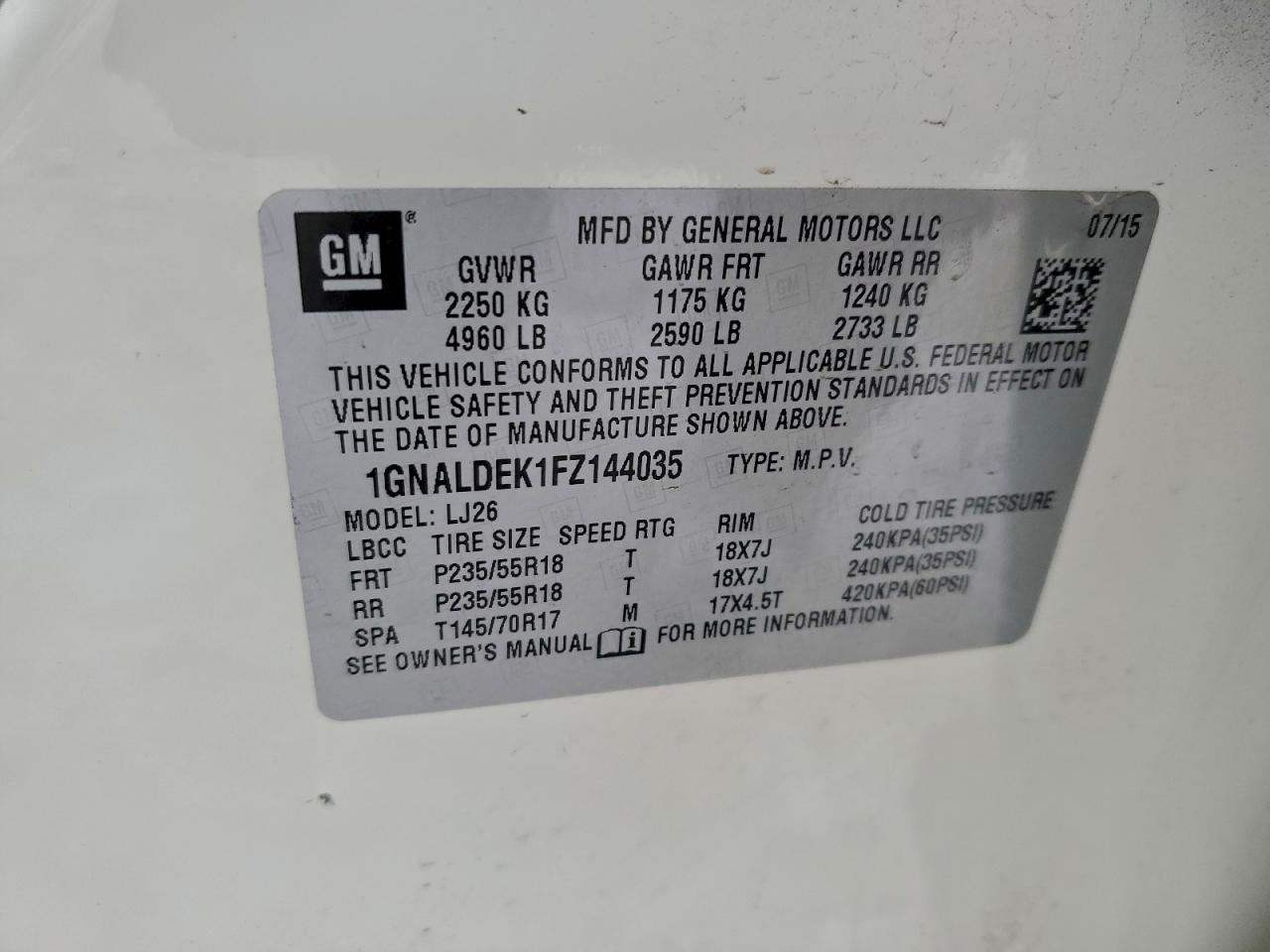 CHEVROLET EQUINOX LTZ