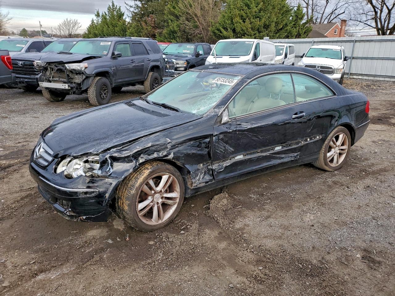 Lot #3311683239 2008 MERCEDES-BENZ CLK 350
