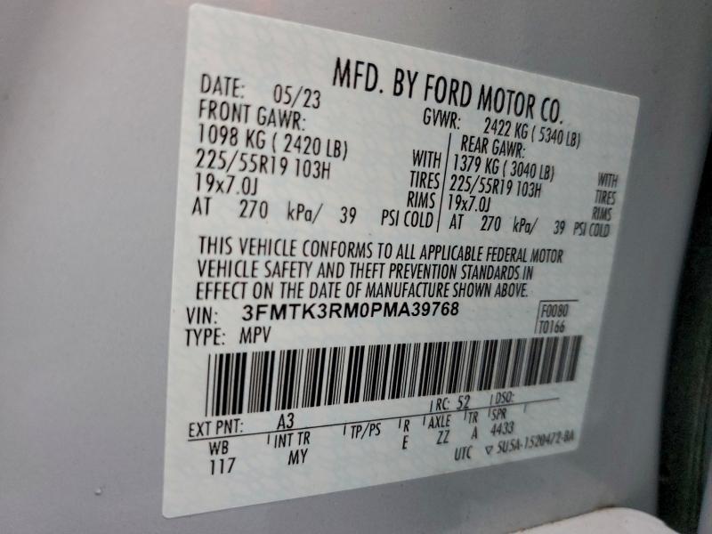 2023 FORD MUSTANG MA #3309711867
